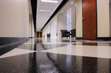Floor Stripping and Waxing in Lexington by System4 Columbia